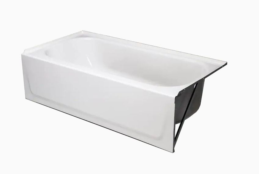 Imperial Standard White Enamel Bath Right Hand BathR1