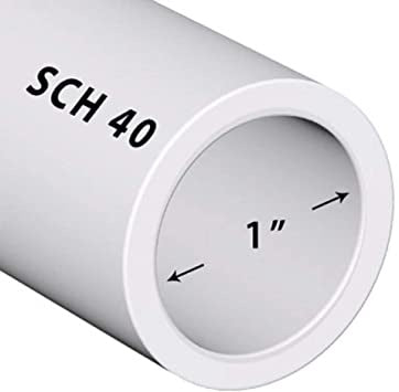 1" PVC Sch 40 Pipe Length
