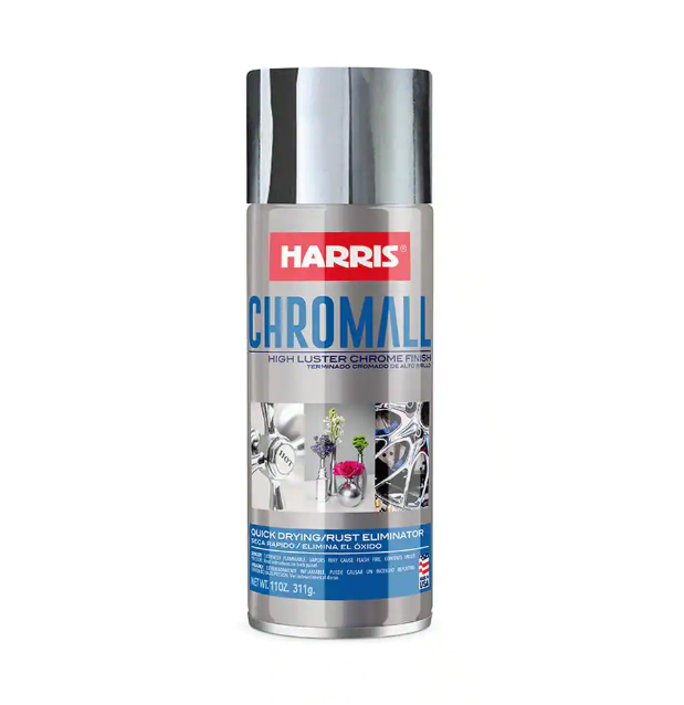 Harris Chromall Quick Dry Rust Eliminator Spray Paint 11oz  H-38600