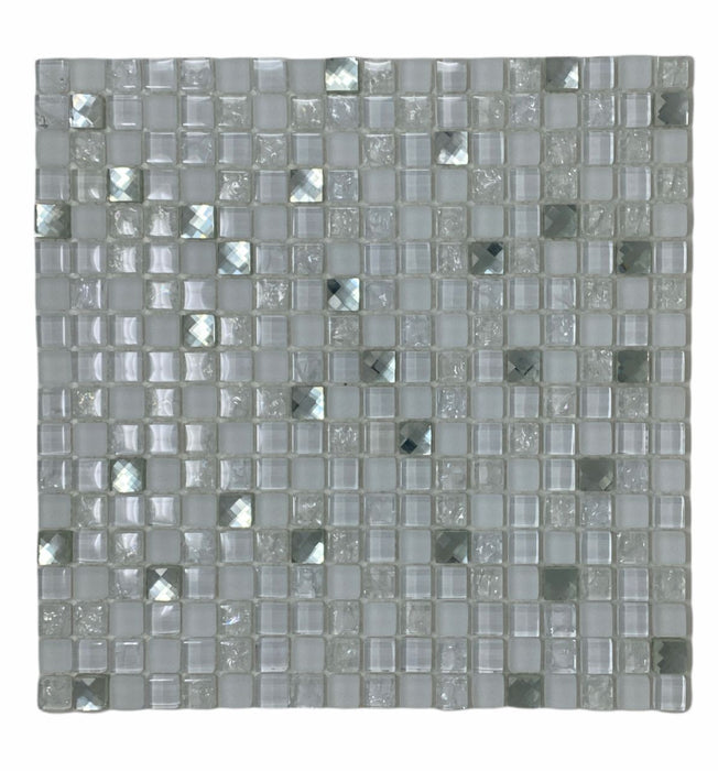 Mosaic Mint White 12"x12" Sheet 1 sqft / piece