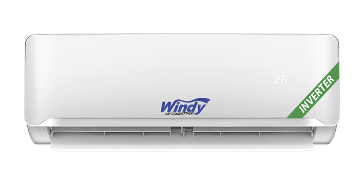 Windy 18k BTU Air Conditioner Inverter w/ Kit and Brackets