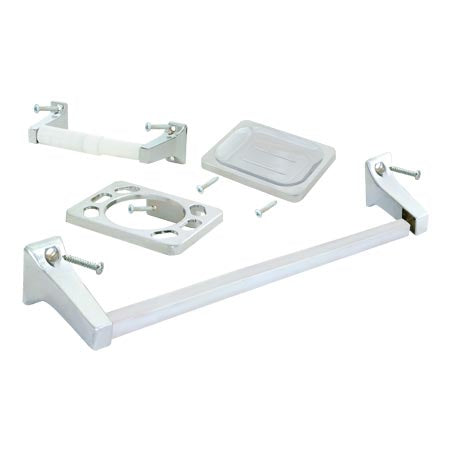 EZ-FLO 5pc Bathroom Accessories Set 12966