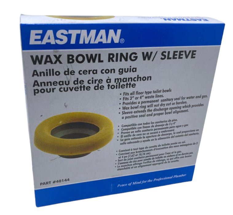 Eastman Bowl Wax w/Flange 40144