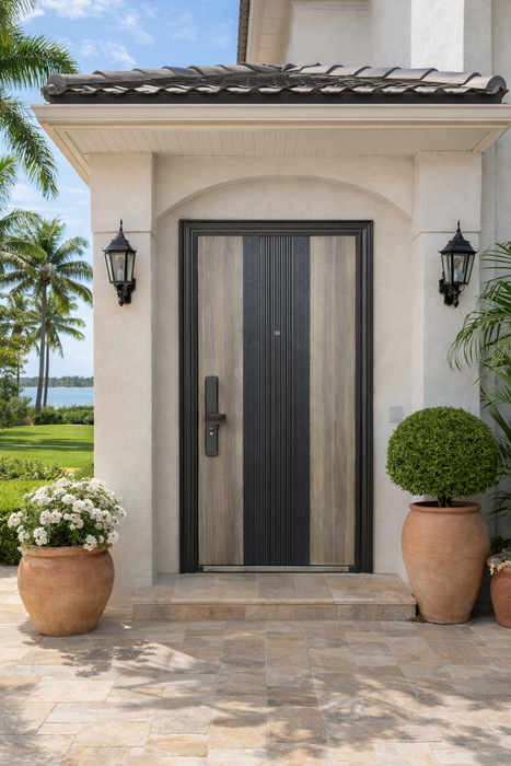 Strong Man Steel Metal Security Door 36x80 Switzerland JW-771