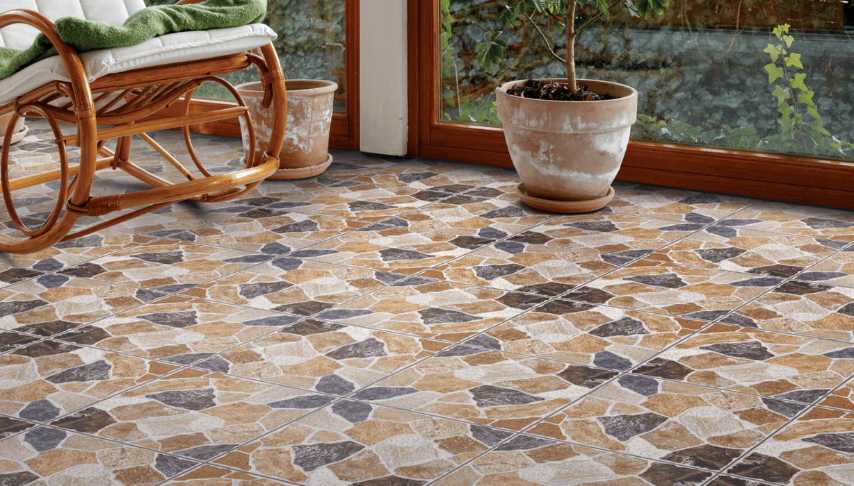 45928 Zeus 45x45 (17.7"x17.7") Ceramic Floor Tile 11PPB 2.18sqft/p