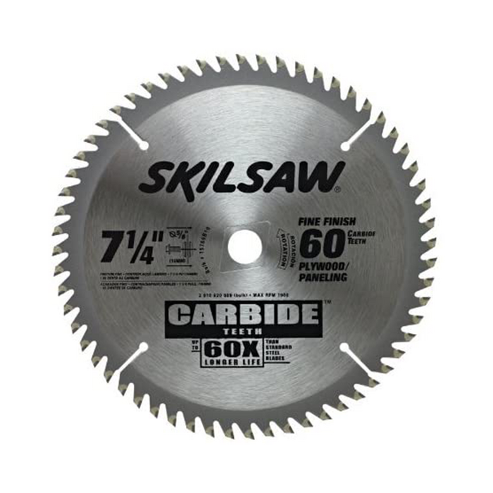 Skil 7 1/4 " 60T Circular Saw Blade 75760B10