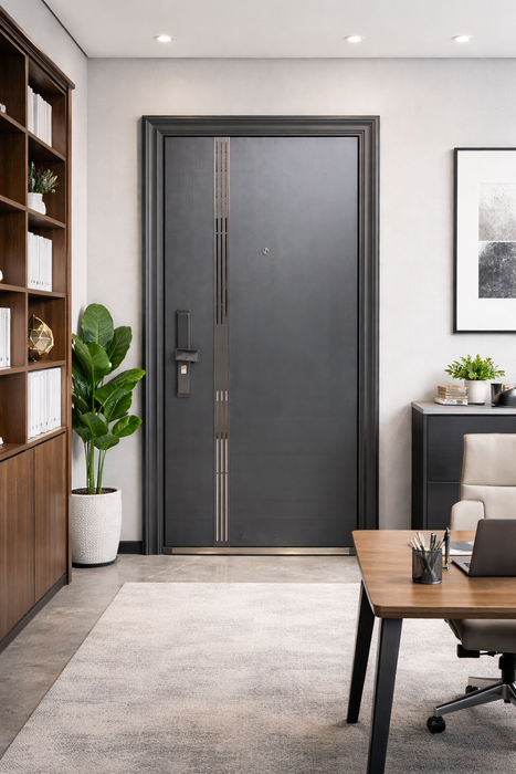 Strong Man Steel Metal Security Door 36x80 EXECUTIVE TWO JW-Exec2