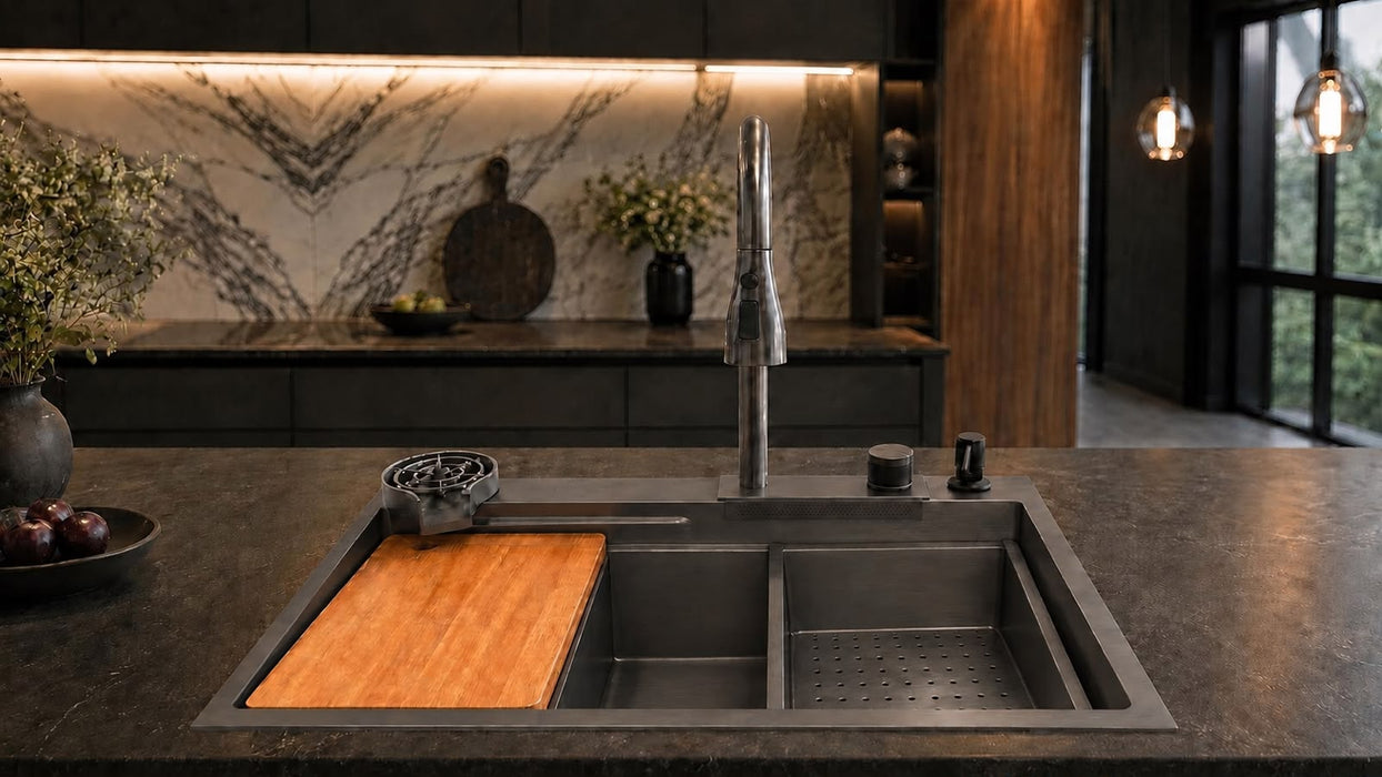 Vesta Handmade Single  Kitchen Sink FY7546