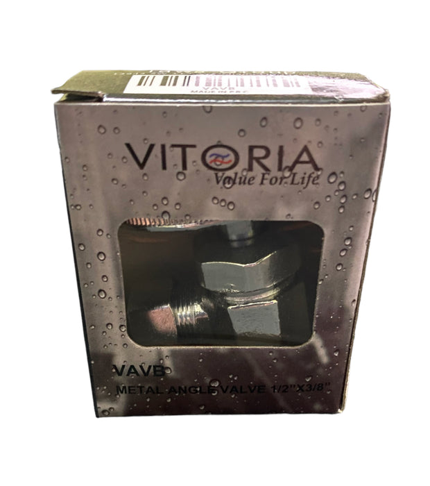 Vitoria 1/2" x 3/8" Metal Angle Valve VAVB