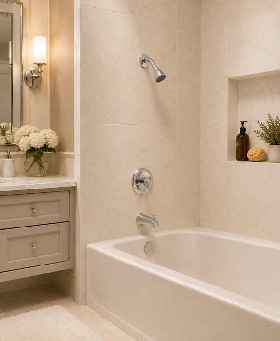 Centurion Chrome Tub & Shower Loop Handle TS001