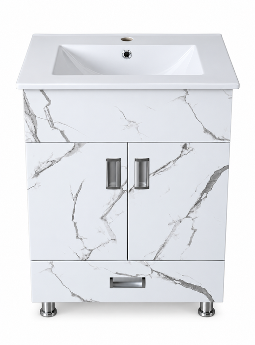 Calacatta White & Grey 60CM  Vanity