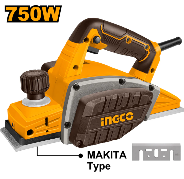 IngCo 750W Electric Planer UPL7508