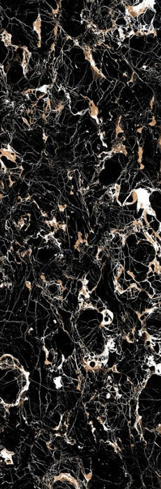 Portaro Black HG 80x240 (31.49" x 94.4") Porcelain Slab 15mm Thick 20.66 sqft/f
