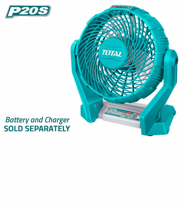 Total 7" 20V Cordless Fan  (Battery and Charger sold Separately) TFALI2007