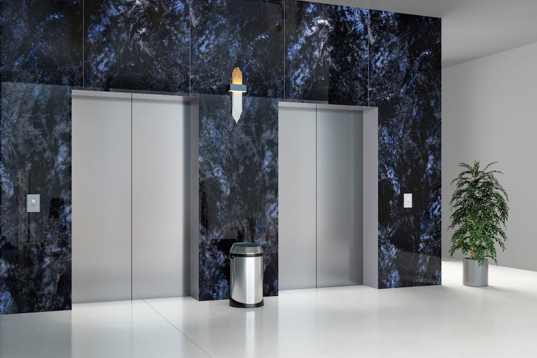 Volga Blue HG 80x240 (31.49" x 94.4") Porcelain Slab 15mm Thick 20.66 sqft/f