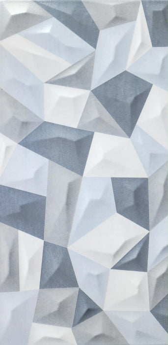 Prisma BLUE 31x60 (12.2"x23.6") Ceramic Wall Tile 10PPB 2 sqft/p