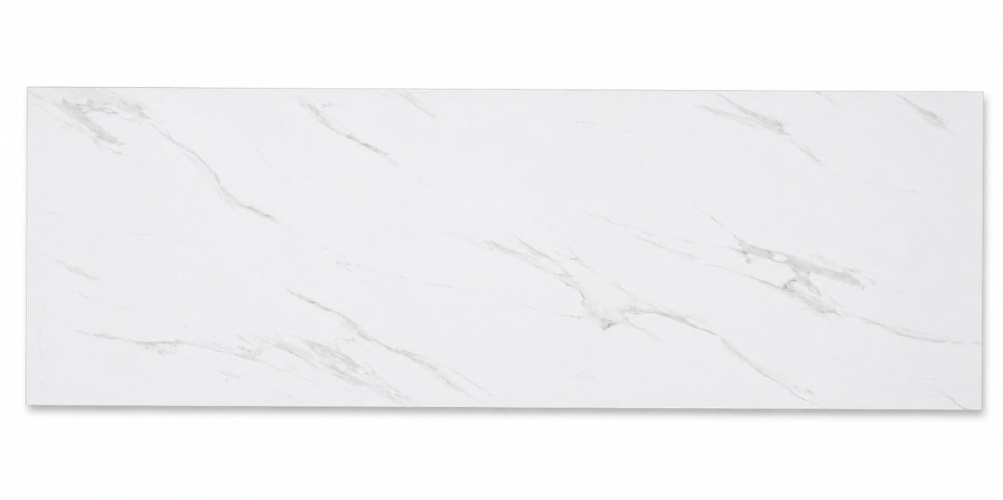 Carara White 80 x 260 x 15mm (31.49" x 102.36") Sintered Stone Slab  S86M3112A-QP