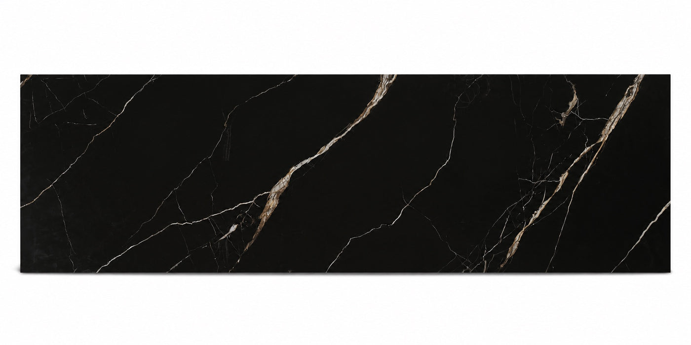 Black Golden 80 x 260 x 15mm (31.49" x 102.36") Sintered Stone Slab