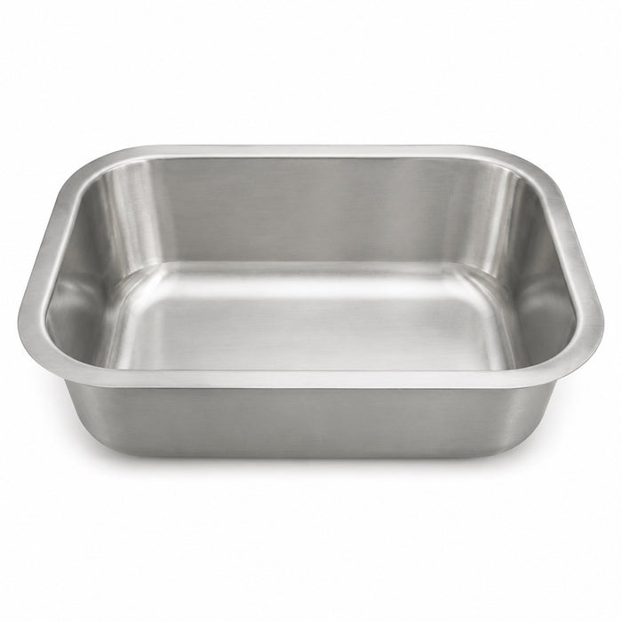 Vesta Undermount Single Kitchen Sink 23”Wx 18”L x 8" Deep 2318-8