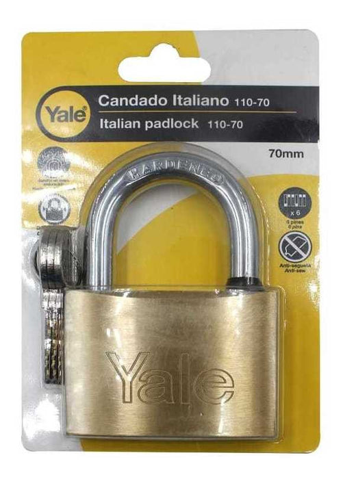 Yale Italian Padlock 110-70 1110