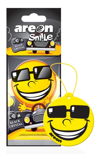 Areon Smile Black Crystal Air Freshener ASD19