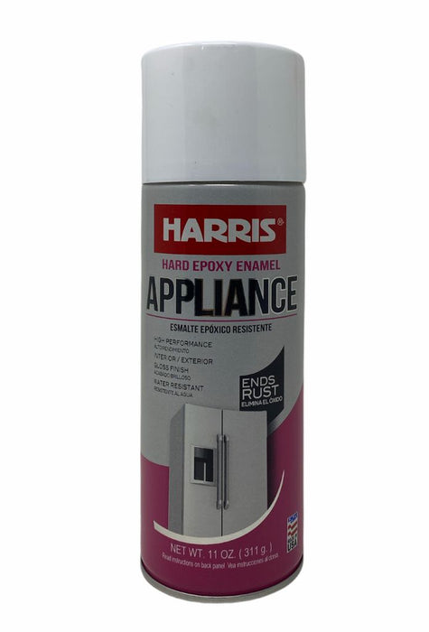 Harris Snow White Appliance Epoxy Enamel Spray Paint 11oz H-38902