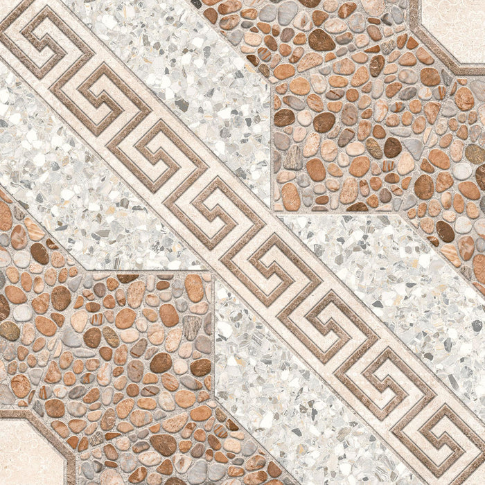 43214 Corinto 43x43 (16.9"x16.9") Ceramic Tile 11PPB 1.99 sqft/p