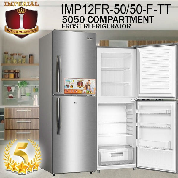 Imperial 50/50 Fridge Freezer Titanium IMP12-50/50-F-TT