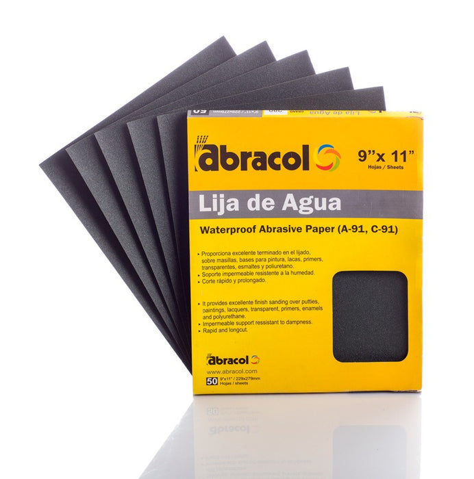Abracol Waterproof Abrasive Paper 9"x11" 240Gr RPHLC0240002