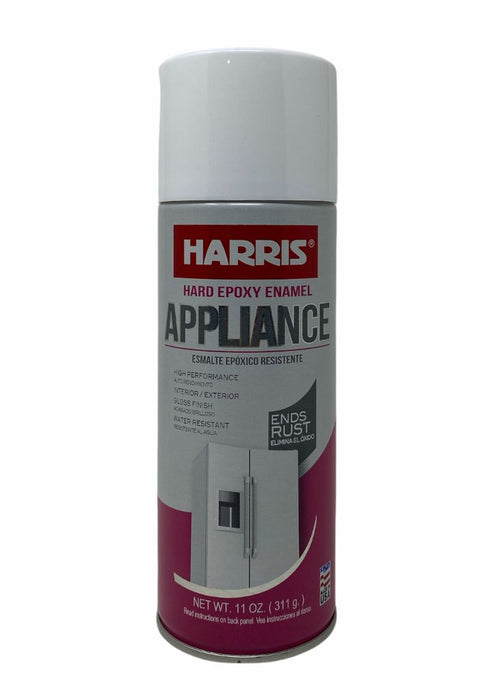 Harris White Appliance Epoxy Enamel Spray Paint 11oz H-38901
