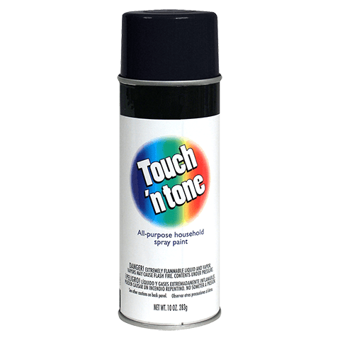 Dap Touch n Tone Gloss Black Spray Paint