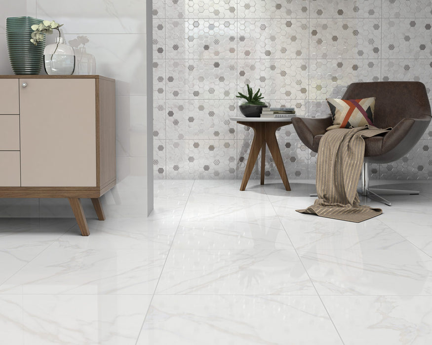 Beni 61018 60x60 (23.6"x23.6") Ceramic Floor Tile 7PPB 3.88sqft/p