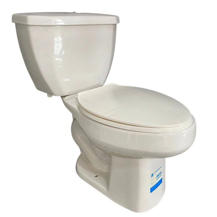 Ceramosa Monaco Comfort White Elongated Push Button Toilet TCT002