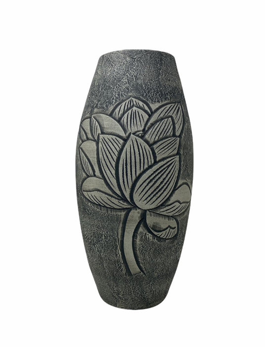 Flora Gris Vase 8149C