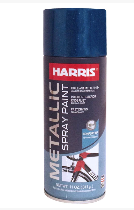 Harris Metallic Blue Spray Paint 11oz.   H-38577