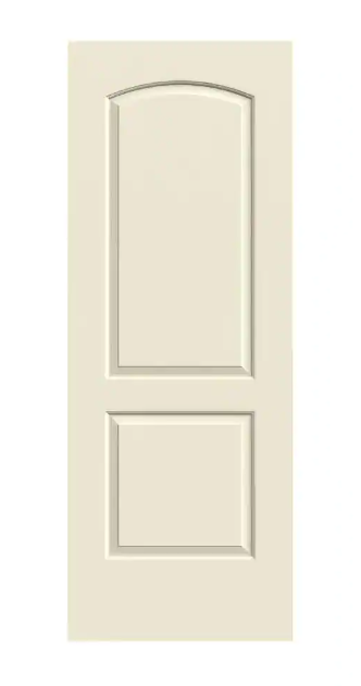 Jeld-Wen Continental 30" x 80" 2 Panel Molded Interior Primed Door 87147