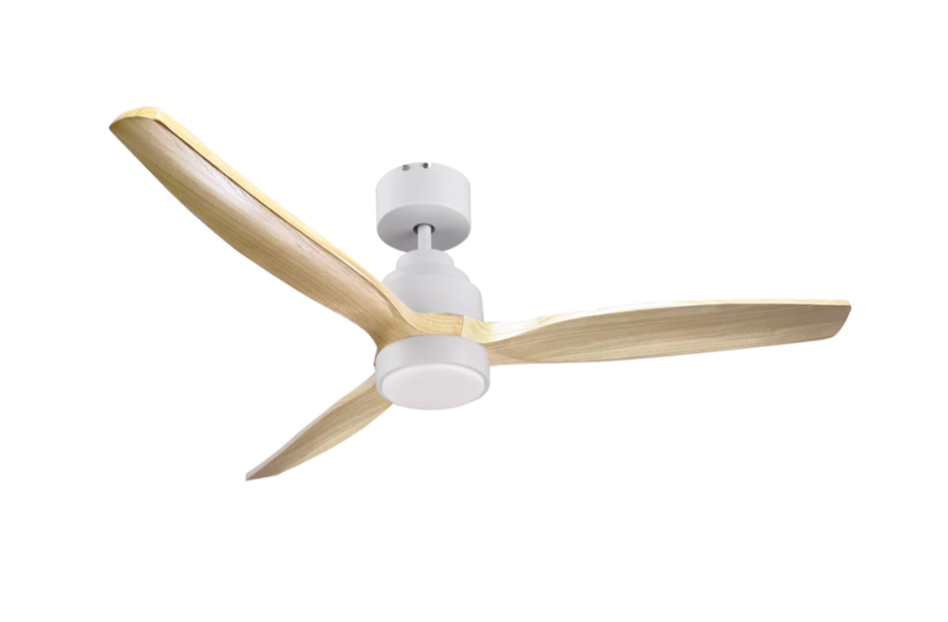 Windy Ceiling Fan 52" 3 Wooden Blade Single LED Light w/ Remote 110v/50Hz  WCF-5239