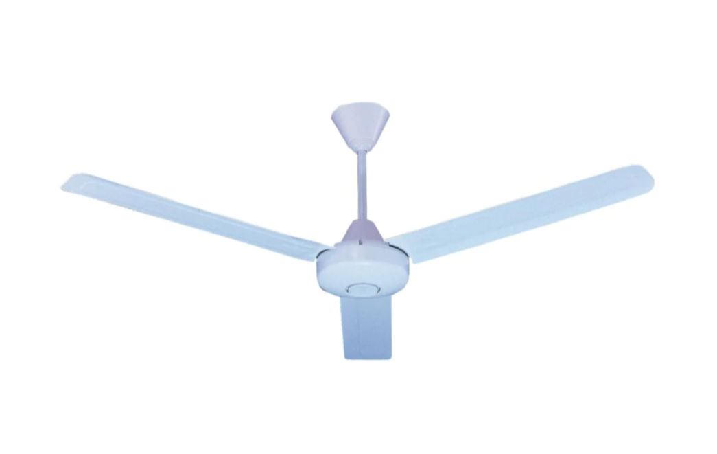 Windy 56" White Industrial Ceiling Fan 5 speed WCF-5601