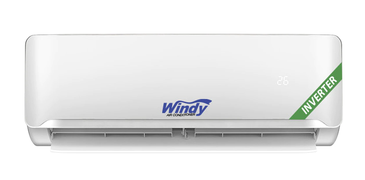 Windy 18k BTU (7 Series) Air Conditioner Inverter w/ Kit and Brackets