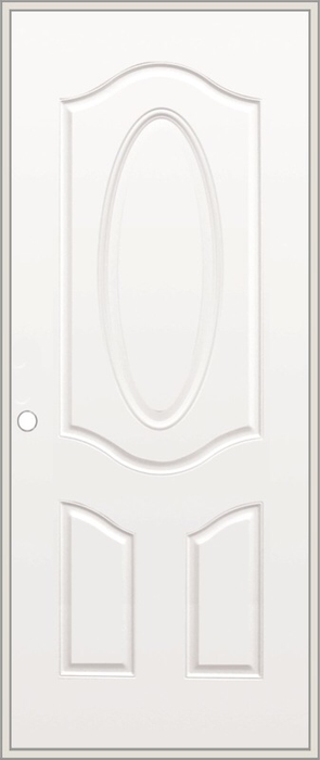 Olympian Athos 36x80 White Metal Door