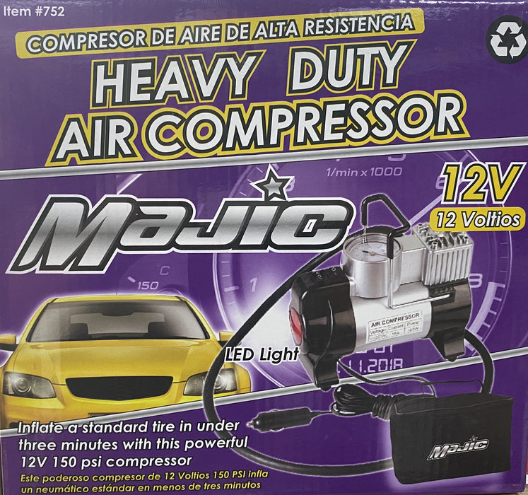 Majic 12V Heavy Duty Air Compressor MAJ-752