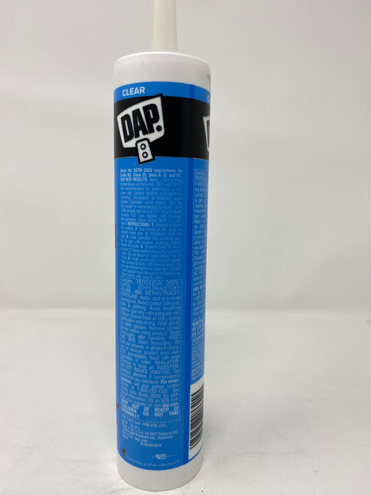 DAP Clear 100% Silicone 9.8fl oz (290ml)