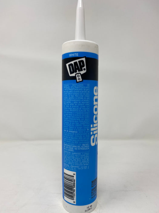 DAP White 100% Silicone 9.8fl oz (290ml)