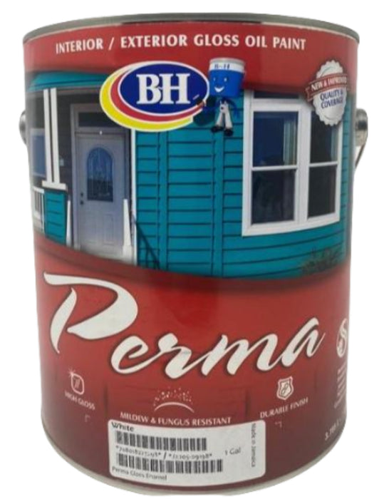 BH Perma Gloss Oil White Gallon